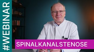 Spinalkanalstenose – vom Symptom zur Therapie  Webinar der Asklepios Klinik Altona [upl. by Goodkin]