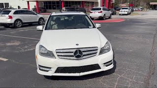 2012 MercedesBenz CClass C300 LUXURY 4MAT Dunwoody Newnan East Point Douglasville Morrow [upl. by Fernyak]