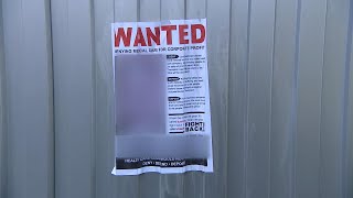 CEO Wanted Posters Appear Across New York City [upl. by Suiradal]