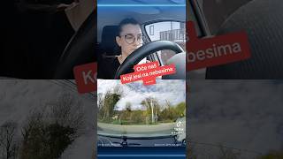 Šta je Doroteja pomislila 🤔 autoskola bkategorija funny obuka reels tiktok toljaga [upl. by Standford]