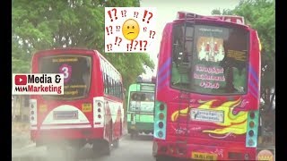 Speed 3 Buses chase mass video Leyland bus HORN Leyland vs TATA bus overtaking  Bus speed chase [upl. by Stanton441]