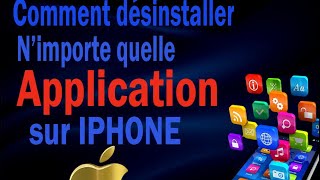 Désinstaller n’importe quelle App IPhone 📱⚙️🔧 [upl. by Akiemahs]