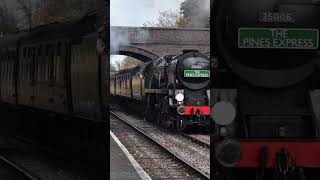 Gloucestershire Warwickshire Railway  35006 at Toddington  railway steamengine steamtrain [upl. by Traggat]