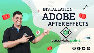 Installation of After Effects  Adobe After Effects  Tutorials Point [upl. by Demetrius]