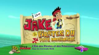 Lété des Pirates amp des Princesses  Tous les mercredis à 9h15 sur Disney Junior [upl. by Ytoc752]