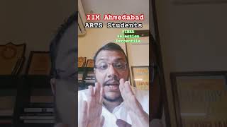 IIM Ahmedabad ARTS Final Slection Cutoffs  Speculated [upl. by Mighell]