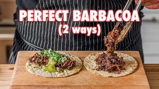 Perfect Homemade Barbacoa Tacos 2 Ways [upl. by Hajidahk]