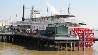 New Orleans  Mississippi river trip on The Natchez [upl. by Agnizn]