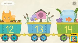 Learning numbers for kids Number 13 [upl. by Backer]