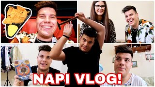 NAPI VLOG  Azt hittem hogy betörtek a lakásomba de csak hülye vagyok mozi kaja Ilona stb [upl. by Nihahs940]