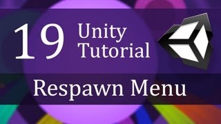 19 Unity Tutorial Respawn Menu  Create a Survival Game [upl. by Ahseyi]