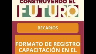 🔴 MIENTRAS TANTO EN MÉXICO ERES NINI O EMPRESARIO REGISTRARTE PARA JÓVENES CONSTRUYENDO EL FUTURO [upl. by Gloria41]