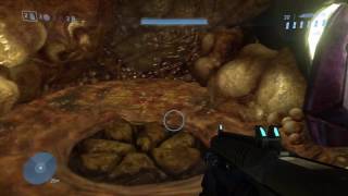 Halo 3 Part 19  Flood hive High Charity [upl. by Eissen246]