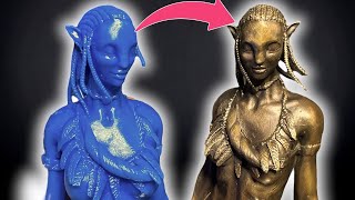 Neyteri Bronze From 3D print ASMR version [upl. by Imotih]