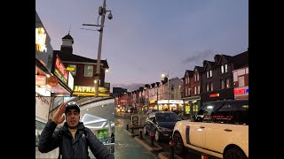 Manchester City UK Wilmslow Road Tour Famous Asian Food Road [upl. by Mauro]