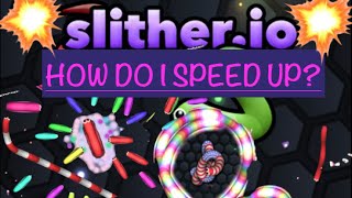 Slitherio 3  How To SpeedSlitherio Controls [upl. by Ryhpez]