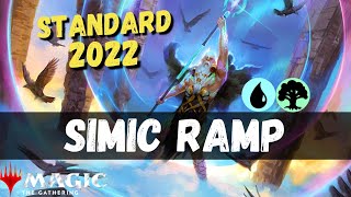 Simic Ramp  Standard 2022 MTG Arena Deck [upl. by Hussey]