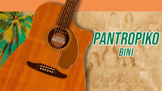 Pantropiko  BINI  Guitar [upl. by Salema]