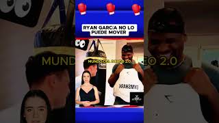 Ryan Gacia no puede mover a Francis Ngannou boxeo boxing box [upl. by Seitz]