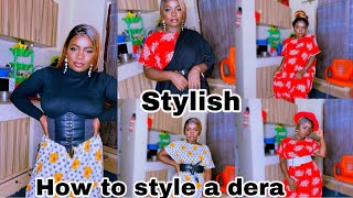 How to wearstyle your dera in a stylish way [upl. by Boyd]