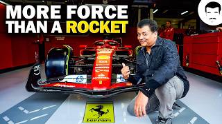 Neil deGrasse Tyson Explains the Physics of Formula One Racing [upl. by Kubetz893]