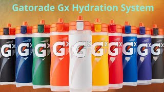 Gatorade Gx Hydration System  30 ounce Bottles and Pods [upl. by Amandi]