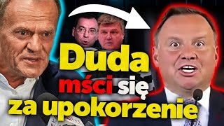 Duda mści się za upokorzenie Zablokuje budżet i wstrzyma podwyżki dla urzędników aby dogryźć Tusk [upl. by Martinic7]