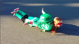 DIY Ninja Turtle Halloween Costume [upl. by Gorski]