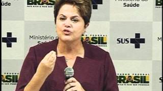 Dilma Rousseff anuncia investimentos na construção de unidades de saúde em Minas Gerais BH [upl. by Drake143]