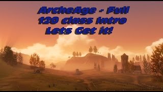 ArcheAge Classes  Intro to all 120 with a Excel Sheet [upl. by Ekenna]