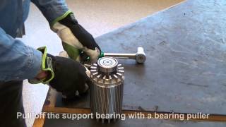 How to Replace the Bearing on Flygt 3085 3102 amp 3127 Pumps [upl. by Nitin762]