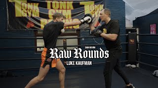 Raw Rounds Luke Kaufman Muay Thai Pad Work [upl. by Einner]