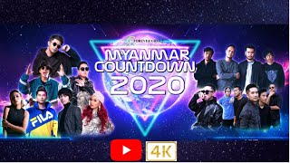 Myanmar Countdown 2020 Opening Test transmission in 4K [upl. by Caril526]