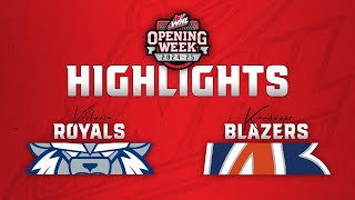 Victoria Royals at Kamloops Blazers 928  WHL Highlights 202425 [upl. by Letnohs943]