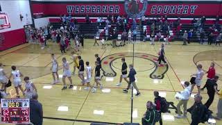 AkronWestfield vs Gehlen Catholic  LeMars GB Varsity Basketball [upl. by Vasiliu]