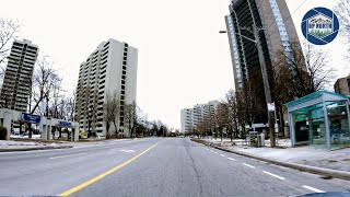 Captivating Winter Drive in Ottawa  Kanata to Rideauview Mall [upl. by Tamma]