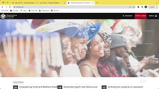 TUT How to check admission status 2024 amp 2025 Tshwane University Of Technology [upl. by Fraya]