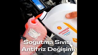 Motor Soğutma Sıvısı  Antifriz Değişimi [upl. by Yadsnil63]