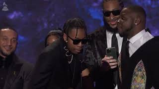 FUTURE ft DRAKE amp TEMS Wins Best Melodic Rap Performance for WAIT FOR U  2023 GRAMMYs [upl. by Gadmann]