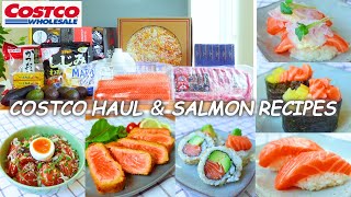 5 Salmon Sushi RecipesSoyMarinated Salmon BowlMedium Rare Salmon Cutlet [upl. by Anirual]