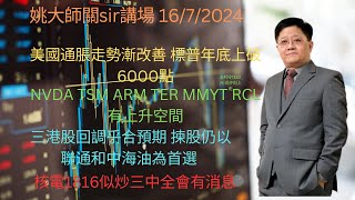 美國通脹走勢改善 標普年底上破6000點  NVDA TSM ARM TER MMYT RCL 有上升空間  港股回調乎合預期 揀股仍以聯通和中海油為首選  核電1816炒三中全會有消息 [upl. by Menis794]