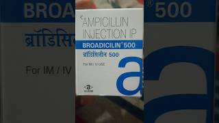 Ampicillin injection use  Broadiclin 500  Antibiotics best injection [upl. by Ahsilet]