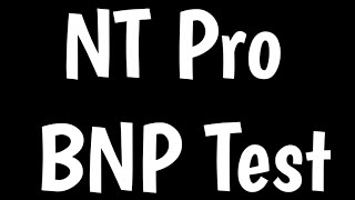 NT Pro BNP Test  BNP Test For Heart Failure [upl. by Jeraldine620]