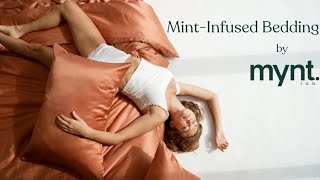 MintInfused Bedding For The Coolest Most Comfortable Sleep [upl. by Gnilrac]