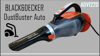 Vaccum Cleaner for Car  Black and Decker DustBuster Auto ADV1220 Review with Demo [upl. by Yrro]