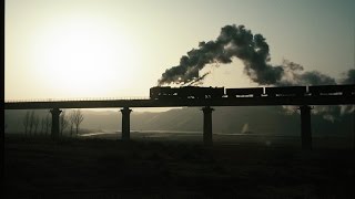 Chinese Steam QJs at Resonant Sands Gorge January 2001 [upl. by Schwarz]