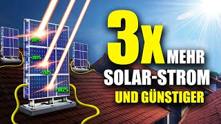 Neue VertikalSolarmodule schlagen jede Solaranlage weltweit [upl. by Sirap]