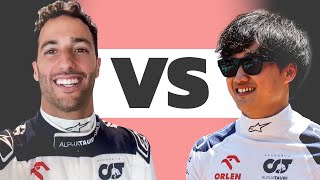 The 5 Possible Outcomes of RICCIARDO vs TSUNODA  Tommos Race Chinwag [upl. by Aicener]