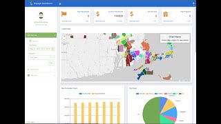 Sample Dynamic Dashboard with Custom Tabs and Filter Sections Developed in Angular 8Net core 30 [upl. by Eirok333]