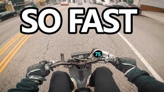 250cc Honda Elite Engine Swap  How fast is it 060 MPH [upl. by Bouzoun]